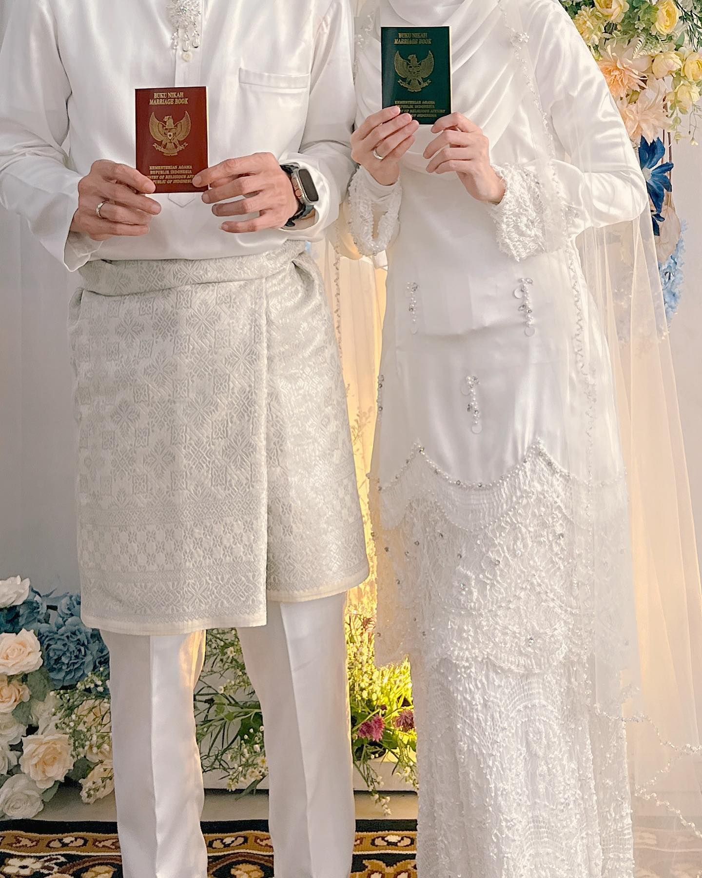 Larissa Chou's elegant style at her wedding ceremony/ Photo: Instagram/larissachou
