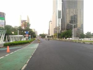 Bina Marga DKI: KTT ASEAN Digelar, Perbaikan Jl Sudirman-Thamrin Selesai