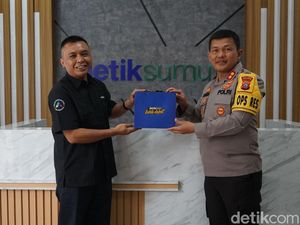 Kapolres Simalungun di Markas detikSumut: Jaga Kamtibmas Tugas Kita Semua