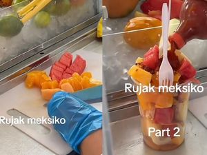 Begini Reaksi Kocak Keanu Angelo Saat Cicip Rujak ala Meksiko Begini Reaksi Kocak Keanu Angelo Saat Cicip Rujak ala Meksiko