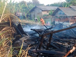 Kandang Ternak di Kuningan Terbakar, Sapi-Kambing Mati Terpanggang