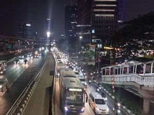 Rekayasa Lalin KTT ASEAN Selesai, Jl Gatot Subroto Pancoran Padat