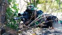 Menengok Latihan Perang Prajurit TNI-Australia di Baluran Situbondo