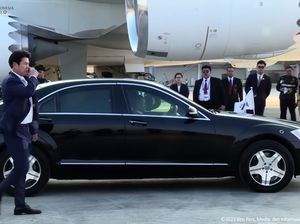 Penjelasan Kenapa Presiden Korea Selatan Pakai Mobil Mercedes-Benz di Indonesia Penjelasan Kenapa Presiden Korea Selatan Pakai Mobil Mercedes-Benz di Indonesia