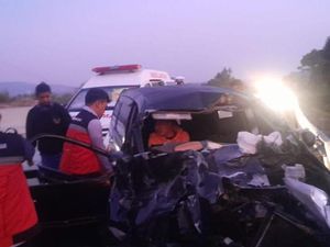 Sopir Mobil Sekretariat DPRD yang Terlibat Laka di Tol Anak Ketua DPRD Pesibar