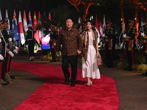 Para Kepala Negara Kompak Berbatik di Gala Dinner KTT ASEAN