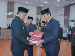 6 Pejabat Eselon II Hasil Lelang di Pemkot Medan Dilantik, Ini Daftarnya