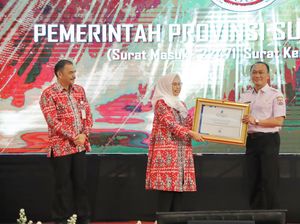 Berkat Aplikasi Srikandi, Pj Gubernur Sulbar Raih Penghargaan ANRI