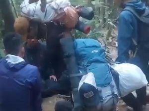 Pendaki Cedera Dievakuasi Mandiri di Gunung Pangrango Bukan Ilegal