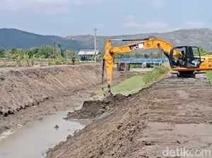 Antisipasi Banjir, Normalisasi Sungai Dengkeng Klaten Dikebut