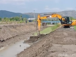Antisipasi Banjir, Normalisasi Sungai Dengkeng Klaten Dikebut