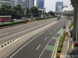 Info Rekayasa Lalin Malam Tahun Baru 2024 di Kawasan Sudirman-Thamrin