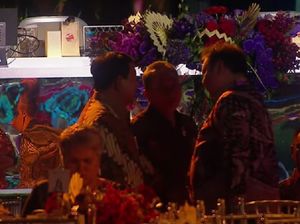 Prabowo, Zulhas dan Airlangga Ngobrol Bareng Jelang Gala Dinner KTT ASEAN