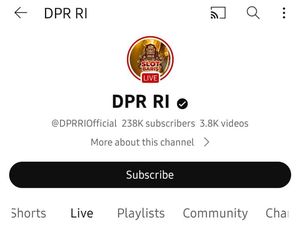 Akun YouTube DPR RI Diretas Live Judi Online, Ini 4 Hal Diketahui Akun YouTube DPR RI Diretas Live Judi Online, Ini 4 Hal Diketahui