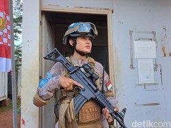 Berkenalan dengan Briptu DJ Putri, Polwan Perdamaian yang Jago 3 Bahasa