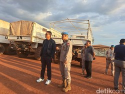 Kadiv Hubinter Cek Pasukan Garuda FPU Indonesia di Afrika