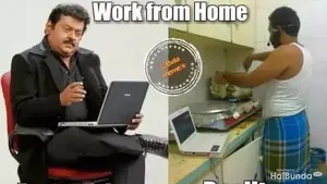 Meme Kocak Gambarkan Kondisi saat WFH, Awas Ketiduran