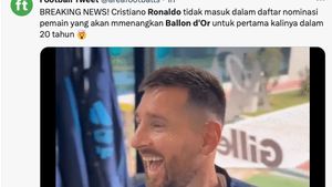 Meme Ronaldo Tak Masuk Nominasi Balllon dOr 2023, Messi Full Senyum