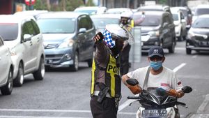 Momen Pengendara Terjaring Operasi Zebra Semeru 2023