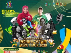 Padi Reborn-Cak Sodiq Akan Meriahkan Opening Ceremony Porprov Jatim 2023