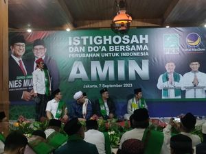 Anies-Cak Imin Tak Hadiri Acara Istigasah DPW NasDem-PKB