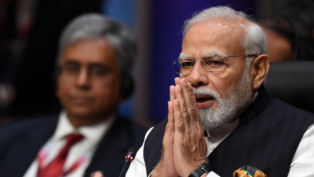 PM India Narendra Modi Puji Kepemimpinan Jokowi di ASEAN PM India Narendra Modi Puji Kepemimpinan Jokowi di ASEAN