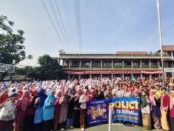 1.200 Siswa SMA di Depok Ikut Sosialisasi Tertib Berkendara dan Antibullying
