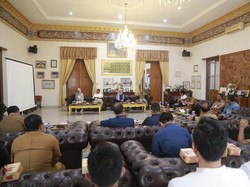 Polri-Pemkab Pandeglang Rapat Bahas Pencegahan Penyelewengan Pupuk Subsidi