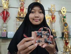 Marak Sein Kiri Belok Kanan, Siswi SMAN 2 Wates Bikin Timer buat Pemotor