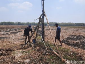 Sumur Bor di Karangrejo Pati Mengering, Warga Andalkan Bantuan Air Bersih
