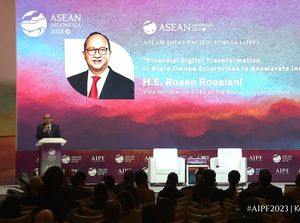 Wamen BUMN Rosan Apresiasi BNI Mobile Banking di AIPF 2023