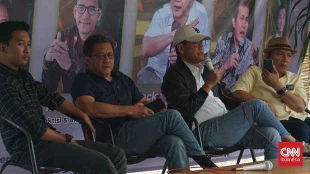 Kehadiran akademisi sekaligus pengamat politik Rocky Gerung sebagai pembicara di Sleman kembali mendapat penolakan, Jumat (9/9)