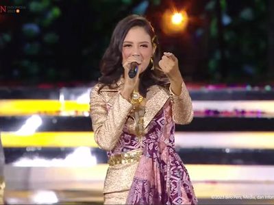 Eee Aaa... Aurelie Moeremans Tiba-tiba Dangdutan di KTT ASEAN