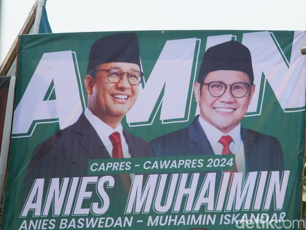 Baliho Anies-Cak Imin Mulai Bermunculan di Jalan