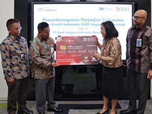 BNI Gandeng Bank Lampung Terbitkan Kartu Kredit Pemerintah Domestik