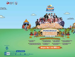 Seru-seruan Sambil Belajar Keuangan di Pesta Rakyat Simpedes Ponorogo