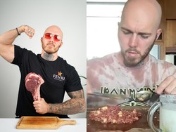 Eksperimen Bule di Bali Makan Daging Mentah 100 Hari, Begini Hasilnya