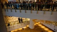 Curah Hujan Tinggi, Mal hingga Lahan Parkir di Hong Kong Kebanjiran