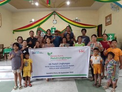 Hutama Karya Beri Bantuan Renovasi 2 Gereja di Sumut Senilai Rp 150 Juta