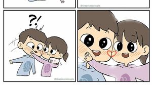 Komik Unyu Kehidupan Suami Istri, Jomblo Jangan Baper Ya