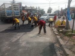 Perbaikan Permanen Jalan Rusak Dekat Eks ITC Cibinong Tak Jadi Tahun Ini