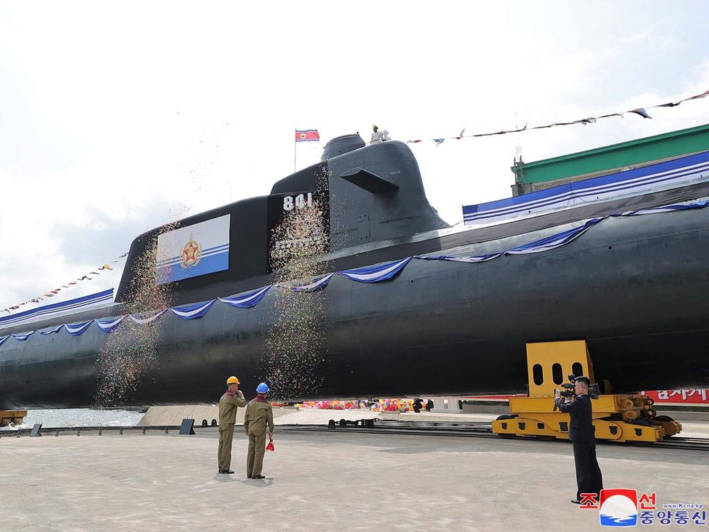 Korut Luncurkan Kapal Selam Nuklir, Semenanjung Korea Makin Panas