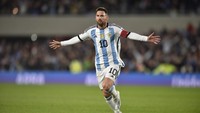 Lionel Messi masih jadi sosok penting tim. Messi cetak enam gol dalam enam laga terakhirnya (AP)