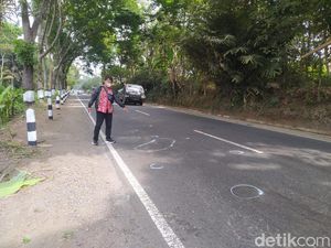 Mayat Tak Dikenal di Jalan Borobudur-Salaman, Diduga Korban Tabrak Lari