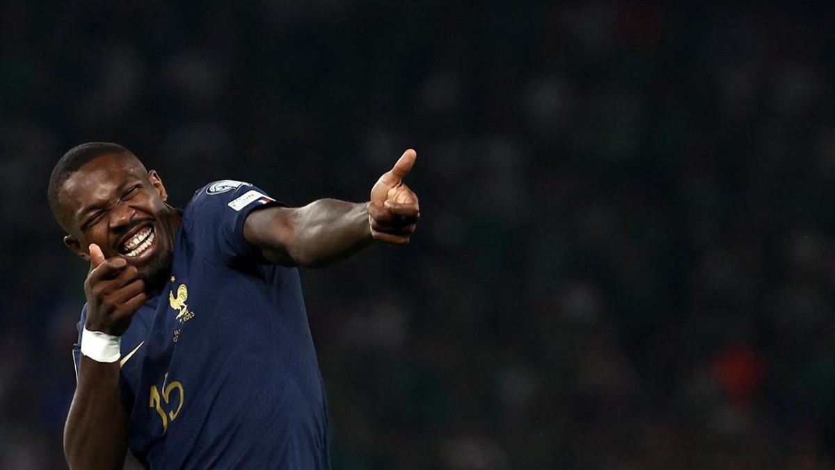Marcus Thuram bikin gol perdana untuk Timnas Prancis (AFP/FRANCK FIFE)