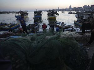 Nelayan Gaza Minta Israel Cabut Larangan Ekspor Nelayan Gaza Minta Israel Cabut Larangan Ekspor