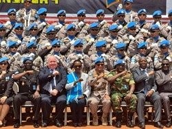 PBB Puji Performa Pasukan FPU 4 Indonesia di Misi Perdamaian Afrika