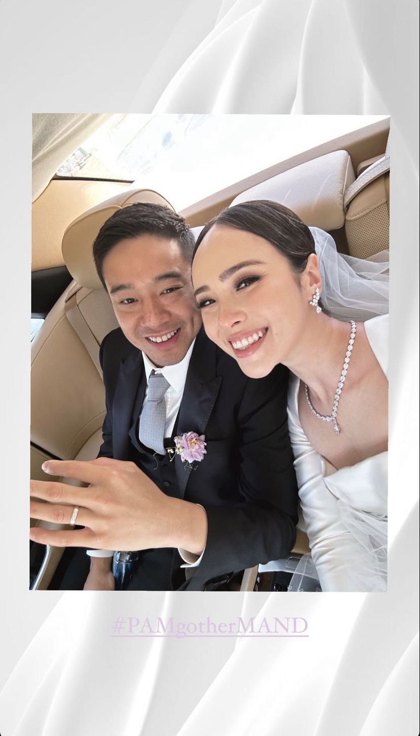 Pernikahan Pamela Bowie dan Gunawan Armand