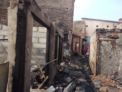 Korban Kebakaran Tambora Harap Pemerintah Beri Rumah Sementara