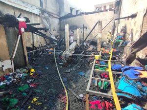 Penampakan Puluhan Rumah Habis Terbakar di Tambora Jakbar